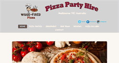 Desktop Screenshot of pizzapartyhire.com.au